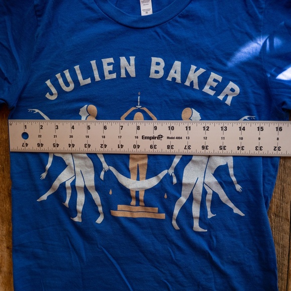 Julien Baker Royal Blue XS band T-Shirt - Picture 4 of 5